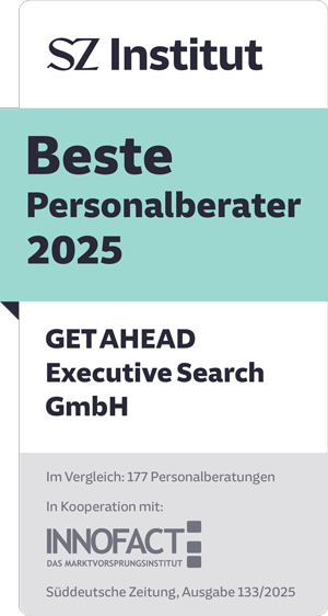 sz siegel beste personalberater get ahead 2025